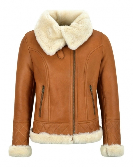 Women Bomber Leather jackets