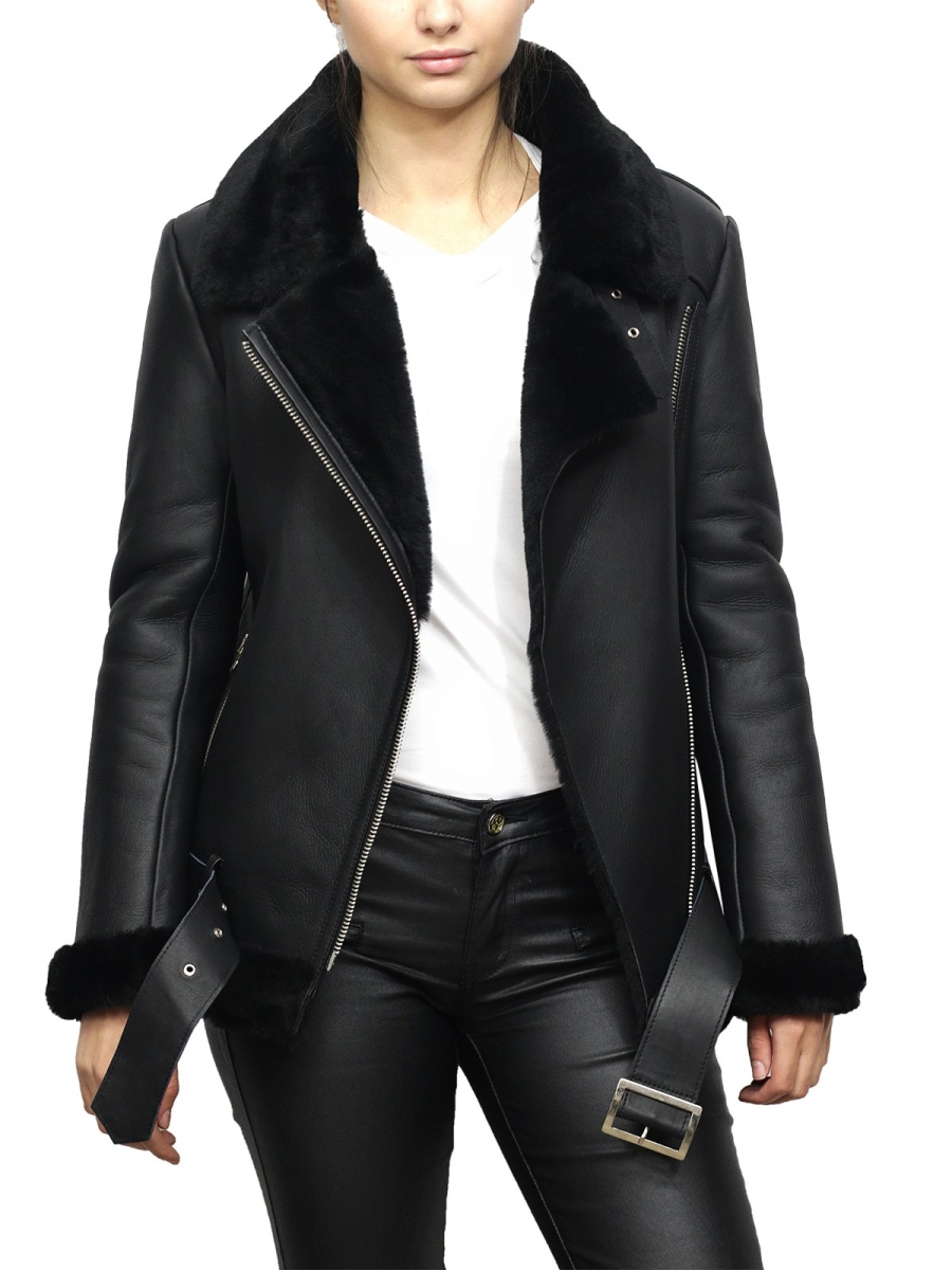 Women Fur Leather jackets